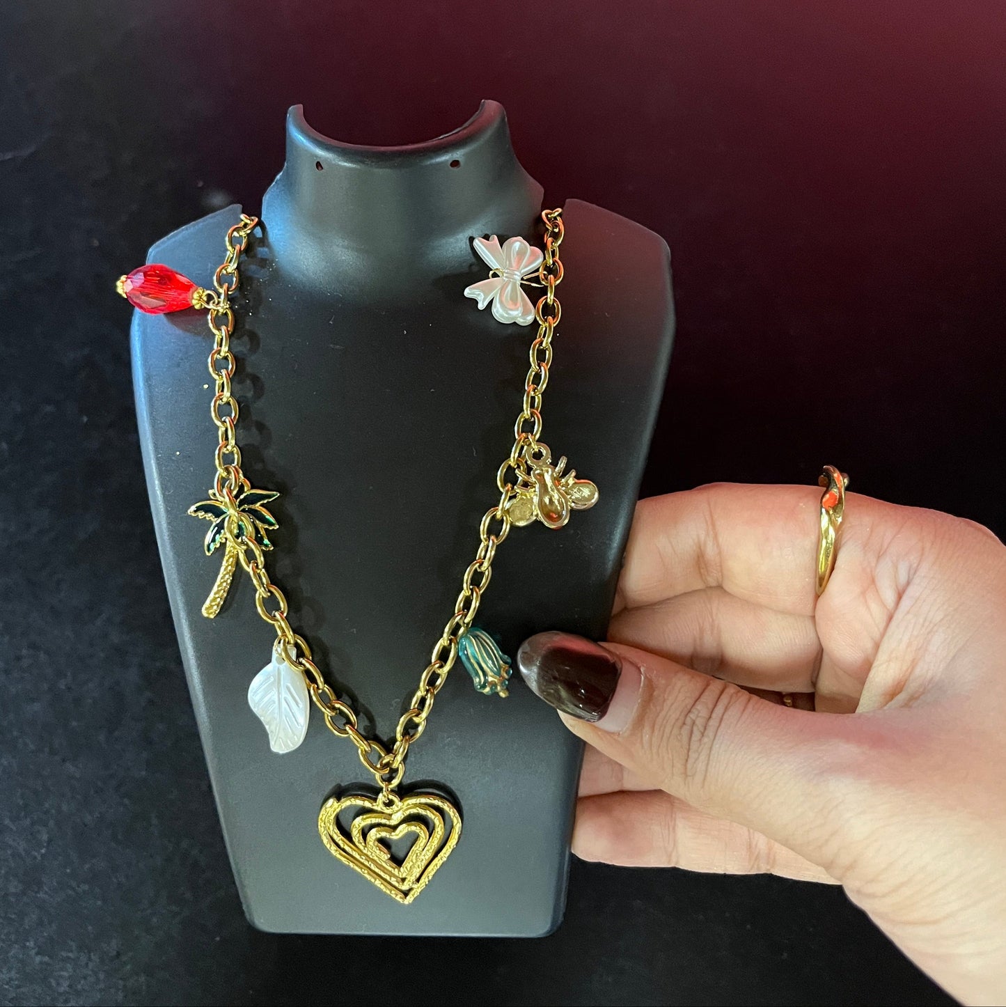 Love in Layers Charm Necklace