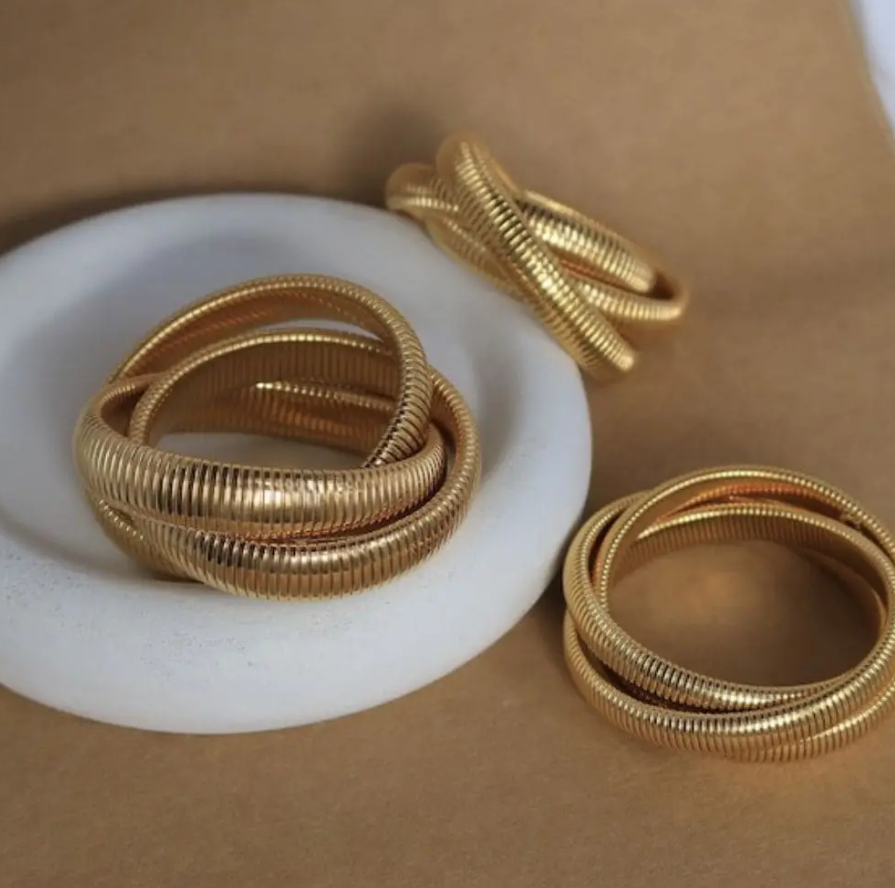 Triple Layer Wraparound Bracelet