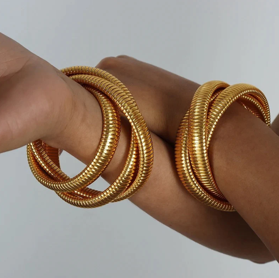 Triple Layer Wraparound Bracelet