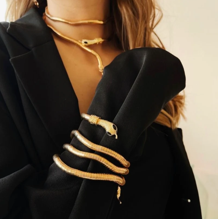 Luxe Serpent Wrap