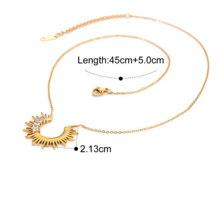 Sparkle Sunrise Necklace