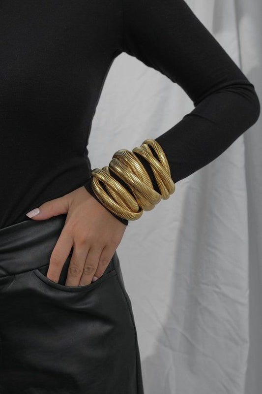Triple Layer Wraparound Bracelet