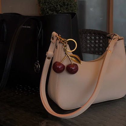 Cherry Charm Keychain
