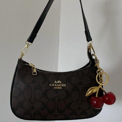 Cherry Charm Keychain