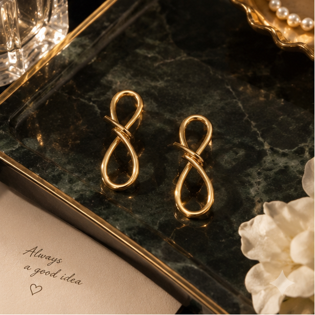 Endless Loop Earrings
