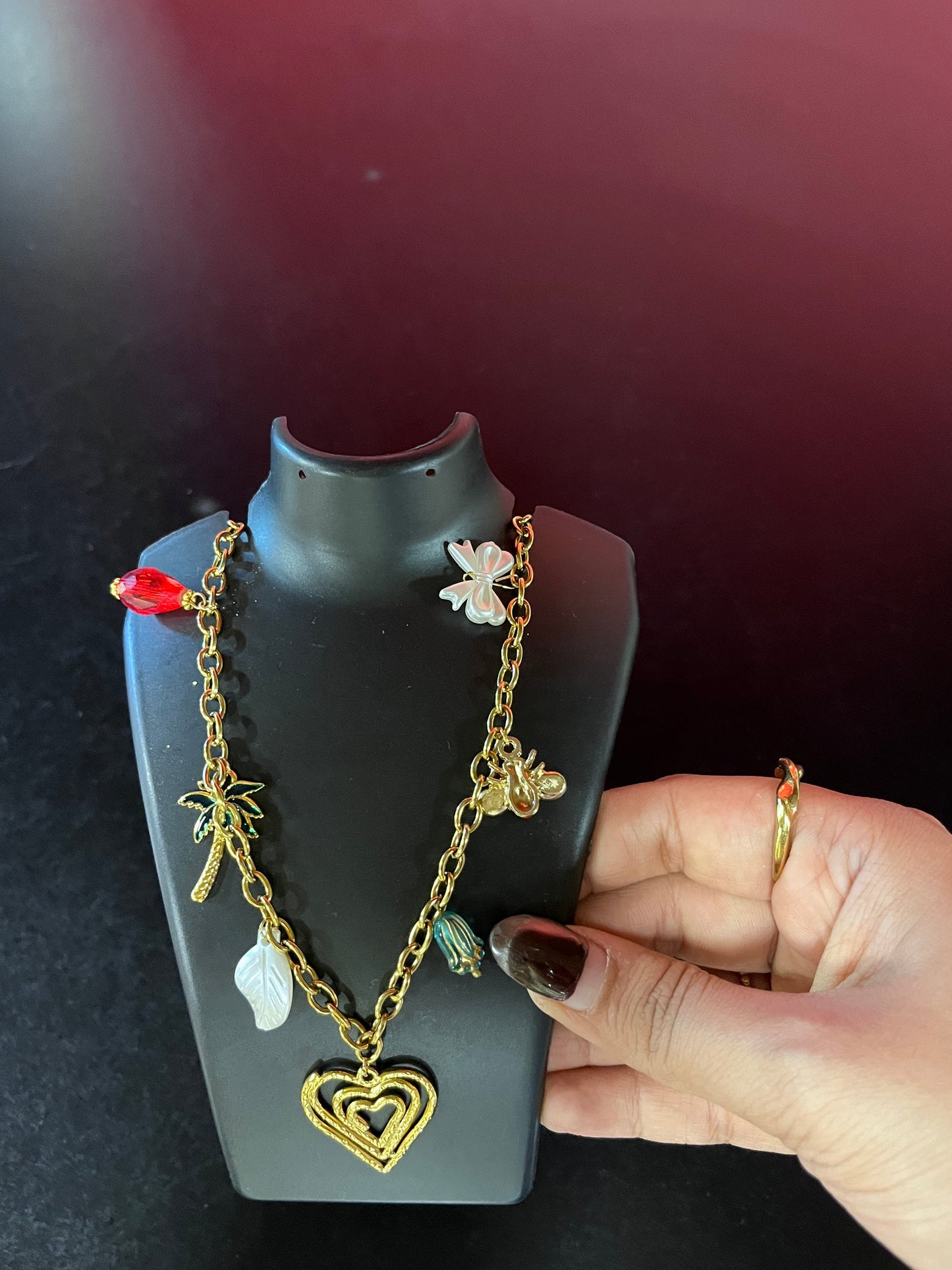 Love in Layers Charm Necklace