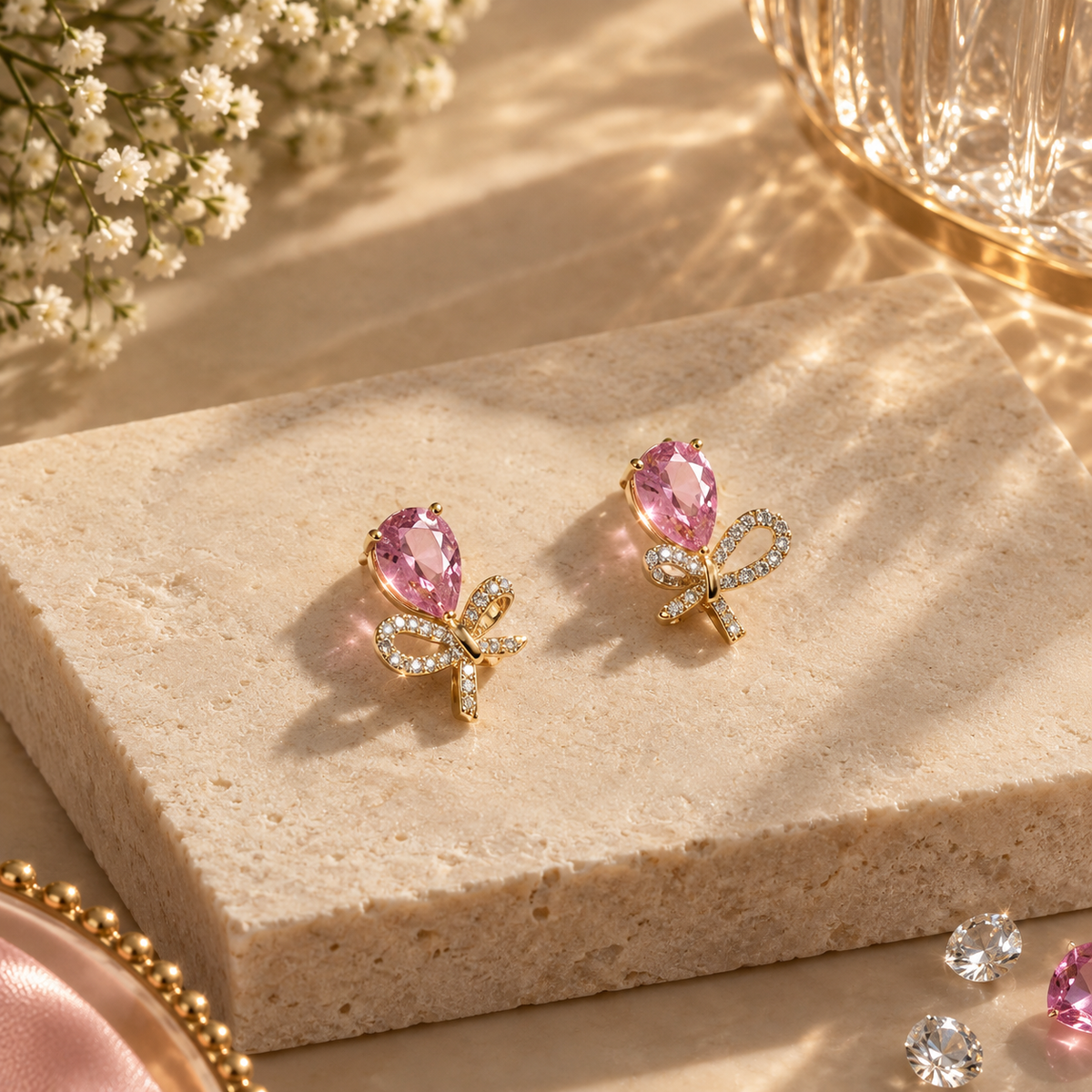Romance Bow Earrings
