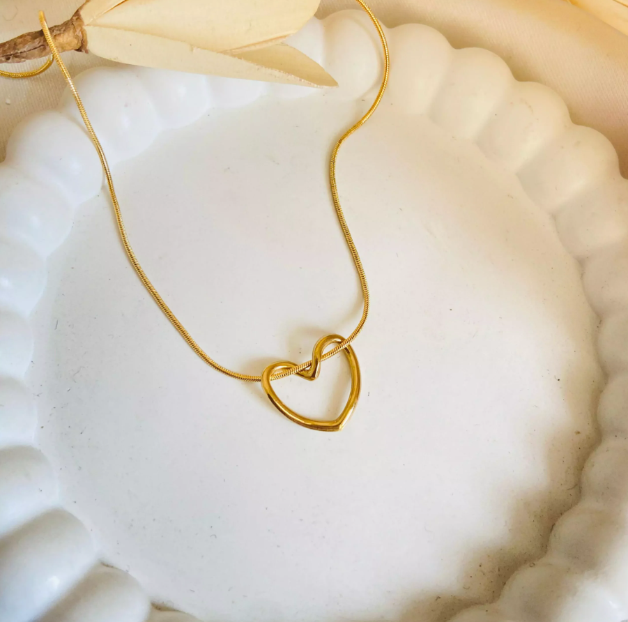 Twined Heart Necklace