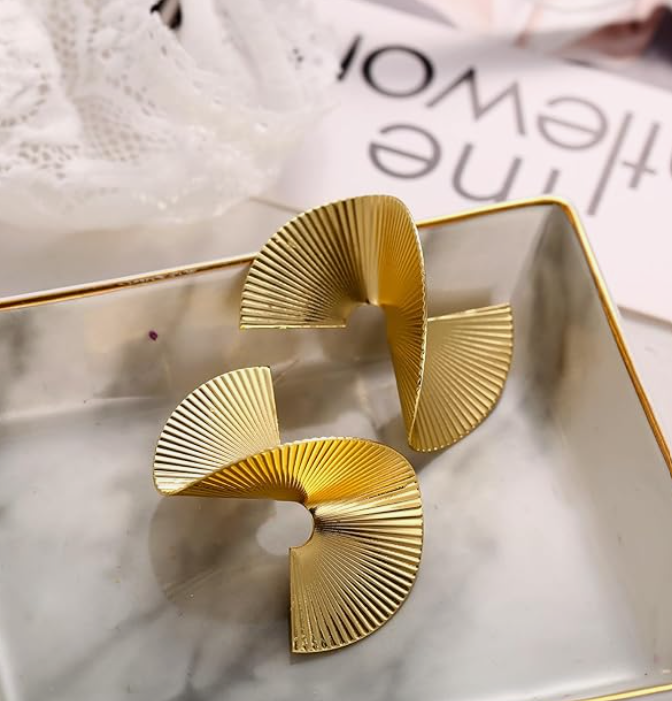 Spiral Twist Earrings