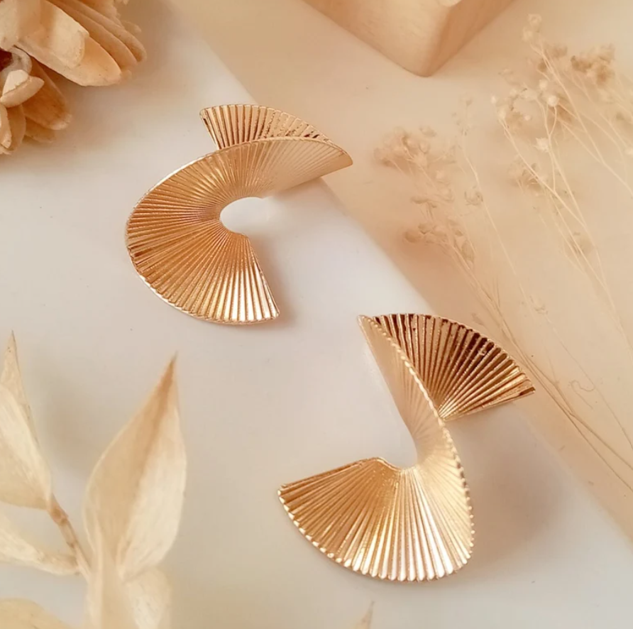 Spiral Twist Earrings