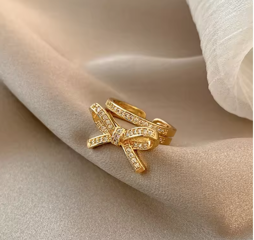 Vintage Bow Tie Ring