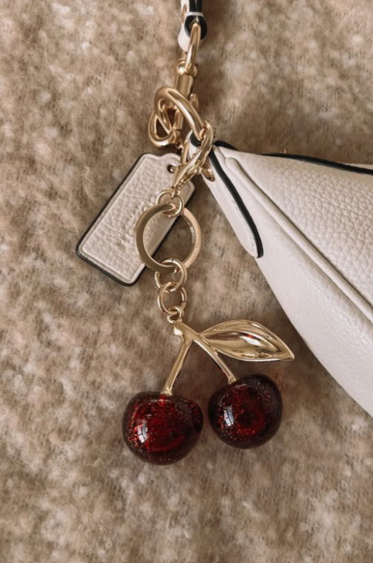 Cherry Bag Charm