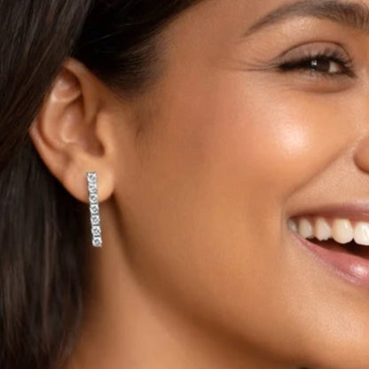 Stone Embellished Earrings