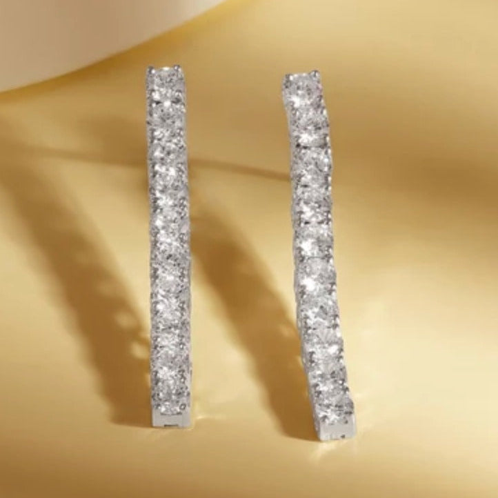 Stone Embellished Earrings