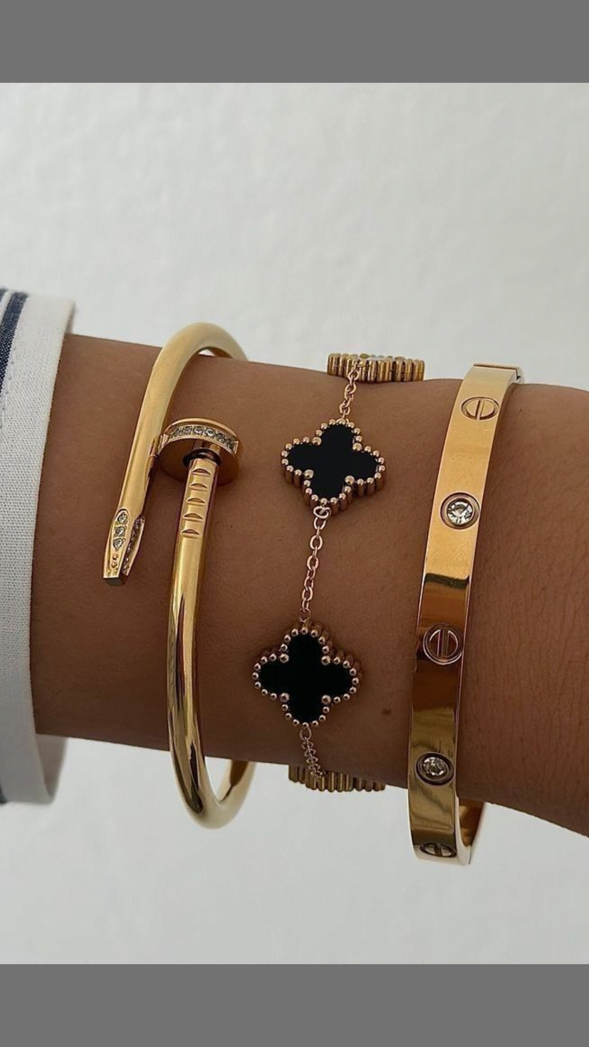 3 Luxe Bracelet Stack